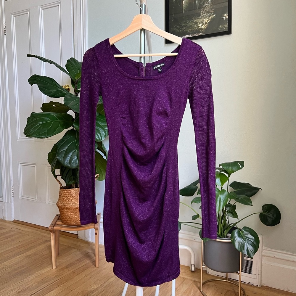 Sparkly Purple Bodycon